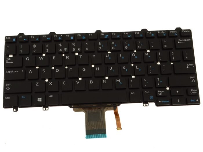 US INTL - For Dell Latitude E7270 / E5270 Laptop Keyboard with Backlighting - 35JP0