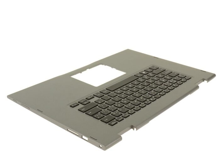 French English - For Dell Inspiron 15 (5568 / 5578) Palmrest French English Backlit Keyboard Assembly - 0HTJC - 51DKT - Image 4