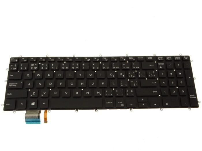 French English -For Dell Inspiron 17 (7773 / 7779 / 7778) Laptop Backlit Keyboard FR ENG - 74TVD