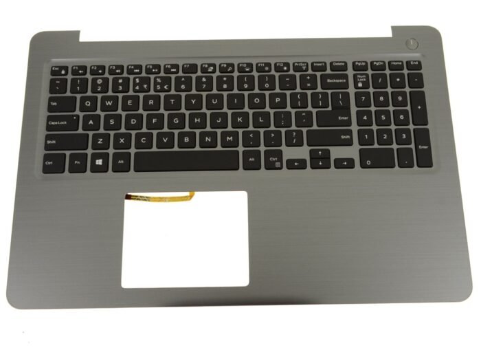 US INTL - For Dell Inspiron 15 (5567 / 5565) Palmrest / Backlit Keyboard Assembly - Backlit - PT1NY - C98XV