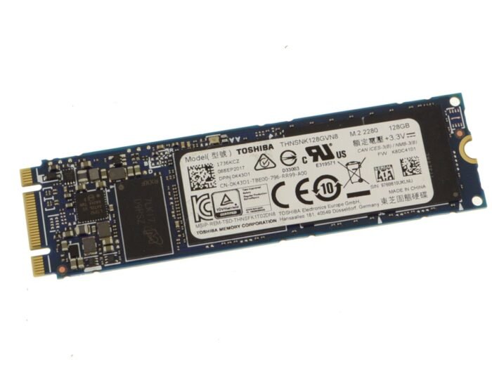 Toshiba 128GB SSD Hard Drive M.2 2280 Card - 128GB - K43D1