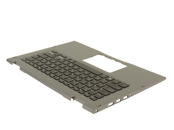 French English - For Dell Inspiron 13 (5368 / 5378) Palmrest Keyboard Assembly with Backlight - JCHV0 - NGMJ9 - Image 3