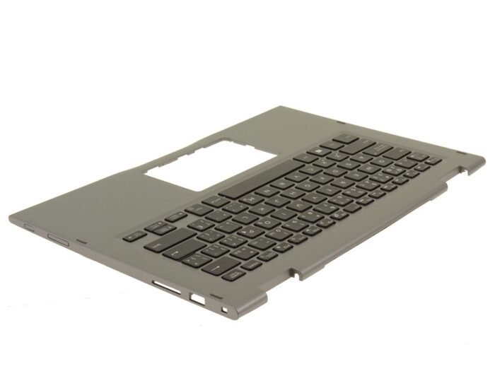 French English - For Dell Inspiron 13 (5368 / 5378) Palmrest Keyboard Assembly with Backlight - JCHV0 - NGMJ9 - Image 4