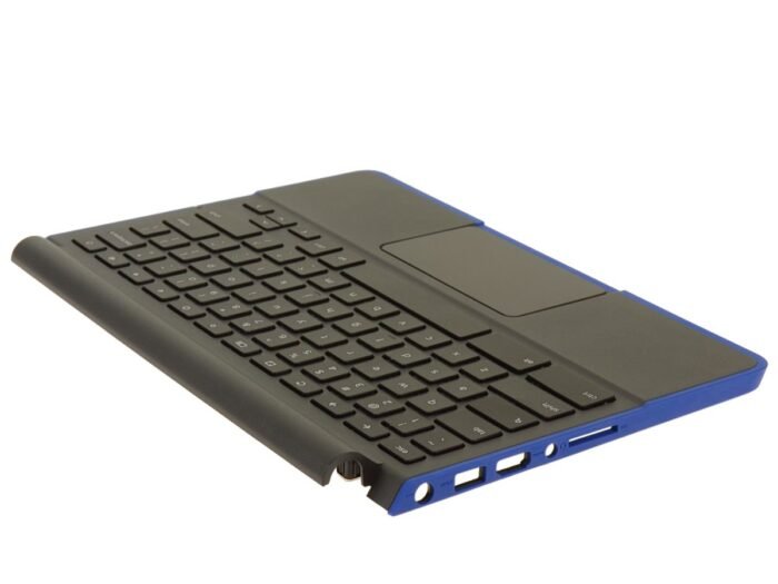 For Dell Chromebook 11 (3120) Palmrest Touchpad Keyboard Assembly with Blue Trim - No SIM - NGYX3 - Image 3