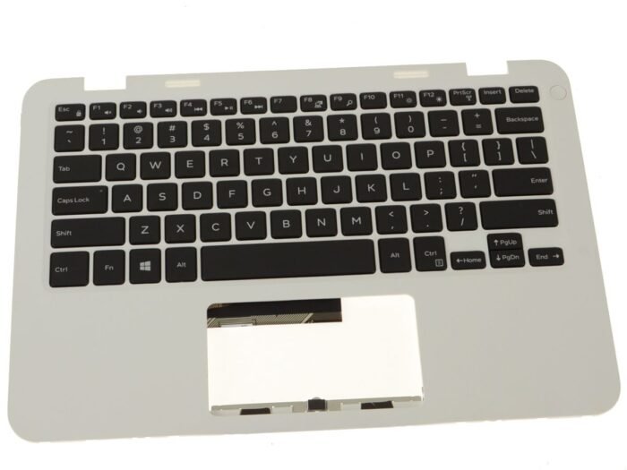 White - For Dell Inspiron 11 (3162 / 3164) Palmrest Keyboard Assembly - No TP - PHFK2