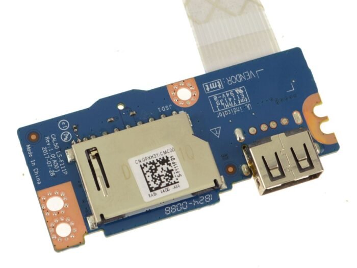 For Dell Inspiron 15 (5575 / 5570) USB / SD Card Reader IO Circuit Board - No ODD - PXH3Y - Image 3