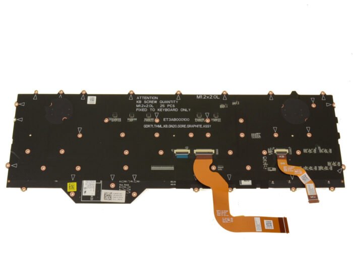 US INTL - For Alienware m17 R4 Mechanical Backlit Laptop Keyboard Assembly - Cherry MX Keyboard - 8YPY0 - R679V