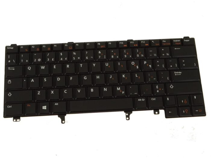 French Canadian - For Dell Latitude E6220 / E6230 Laptop Keyboard with Backlight - RR3JM