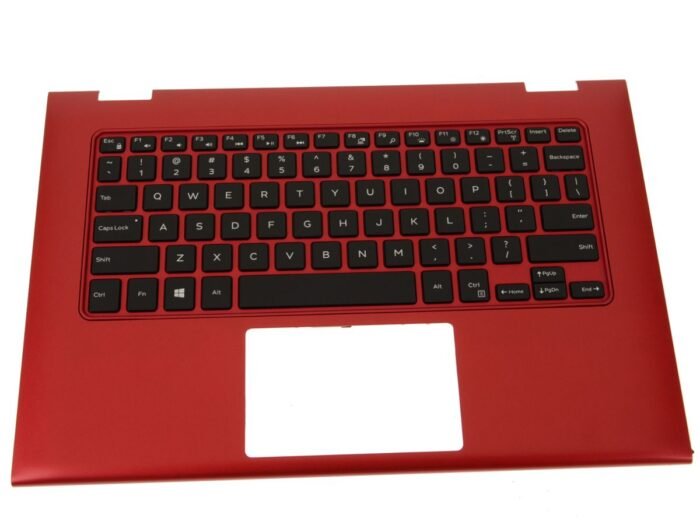 Red - For Dell Inspiron 13 (7359) Palmrest Keyboard Assembly - No TP - HWR0N - VVGF7