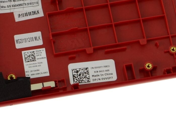 Red - For Dell Inspiron 13 (7359) Palmrest Keyboard Assembly - No TP - HWR0N - VVGF7 - Image 3