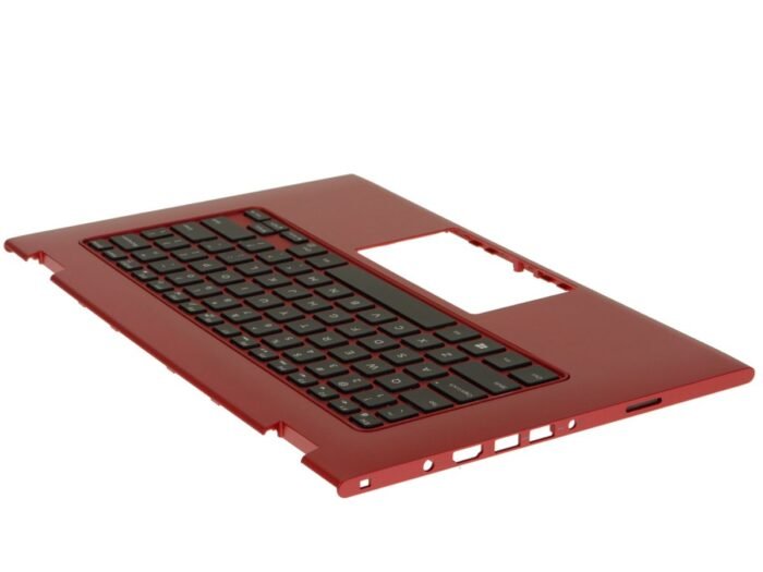 Red - For Dell Inspiron 13 (7359) Palmrest Keyboard Assembly - No TP - HWR0N - VVGF7 - Image 4