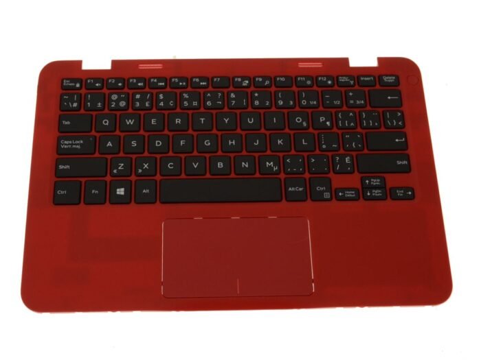 French - For Dell Inspiron 11 (3162 / 3164) Palmrest Touchpad Keyboard Assembly - W5C92