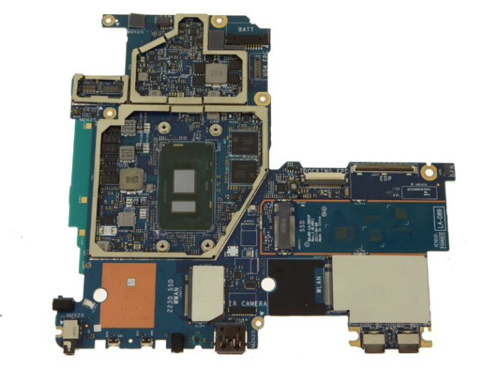 6DR15 06DR15 Intel Core i5-7300U @ 2.6GHz Integrated Graphics For Dell Latitude 5285 2-in-1 Tablet Motherboard