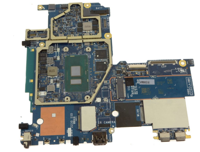 D4VVK 0D4VVK Intel Core i3-7100U @ 2.4GHz Integrated Graphics For Dell Latitude 5285 2-in-1 Tablet Motherboard