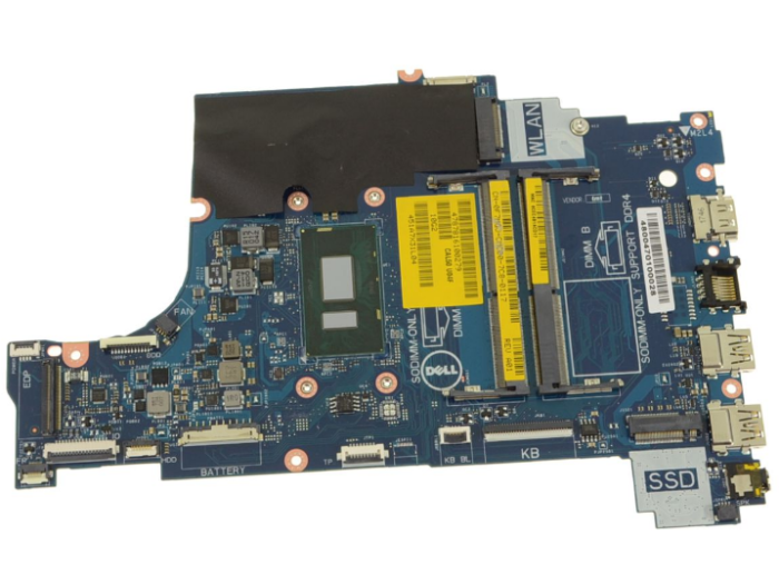 F7MGJ 0F7MGJ Intel Core i5-8250U Quad Core CPU For Dell Inspiron 15 (5570) / 17 (5770) Motherboard