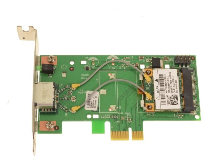 For Dell Desktop Half Height PCI-e Wireless Network Adapter with External Antenna Kit - Half Height - Image 2