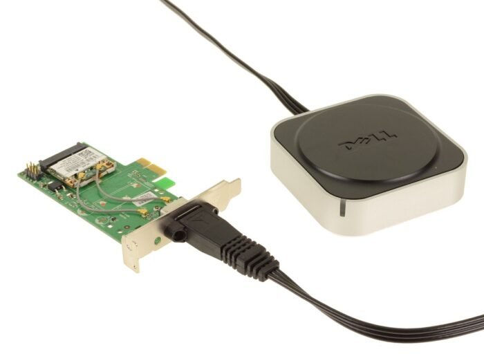 For Dell Desktop Half Height PCI-e Wireless Network Adapter with External Antenna Kit - Half Height - Image 5