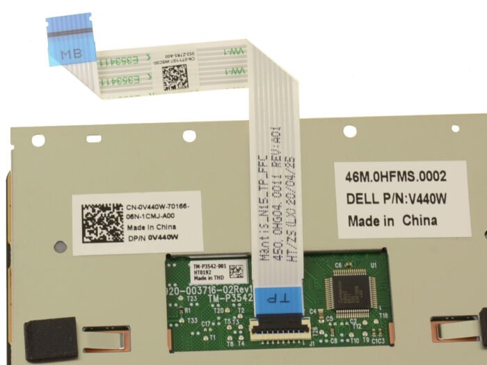 For Dell Inspiron 5590 5598 / Vostro 5590 Touchpad Sensor Module with Cable - V440W - Image 2