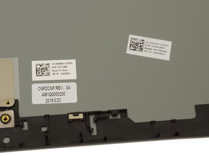 For Dell Vostro 15 (5568) 15.6" LCD Back Cover Lid Top Assembly - WDRH2 - Image 2