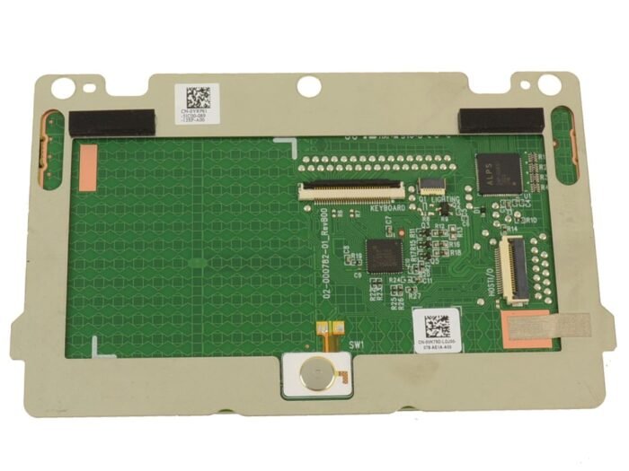 For Dell Latitude 7410 Laptop Touchpad Sensor Module with Bracket - Gray - YRP61 - VK75D - Image 2