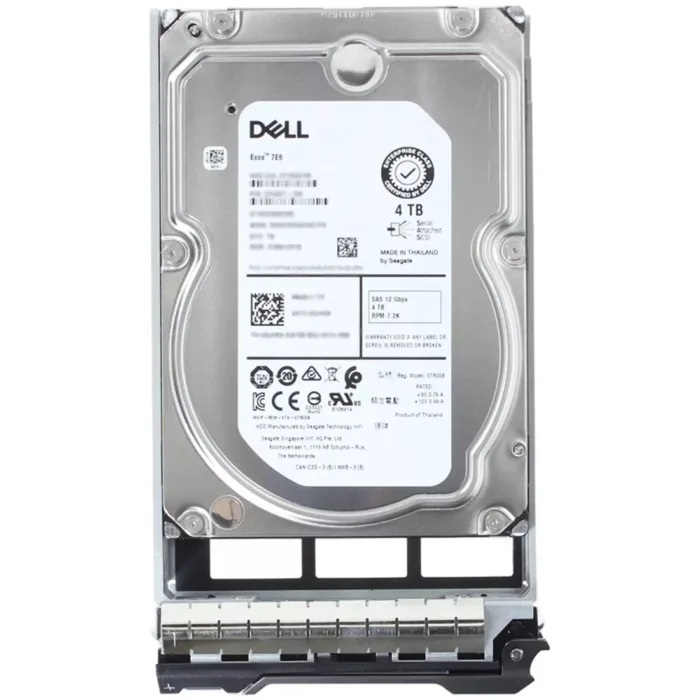 For Dell YGCHP 4TB 7.2k SAS 12Gbps 3.5inch Internal HDD