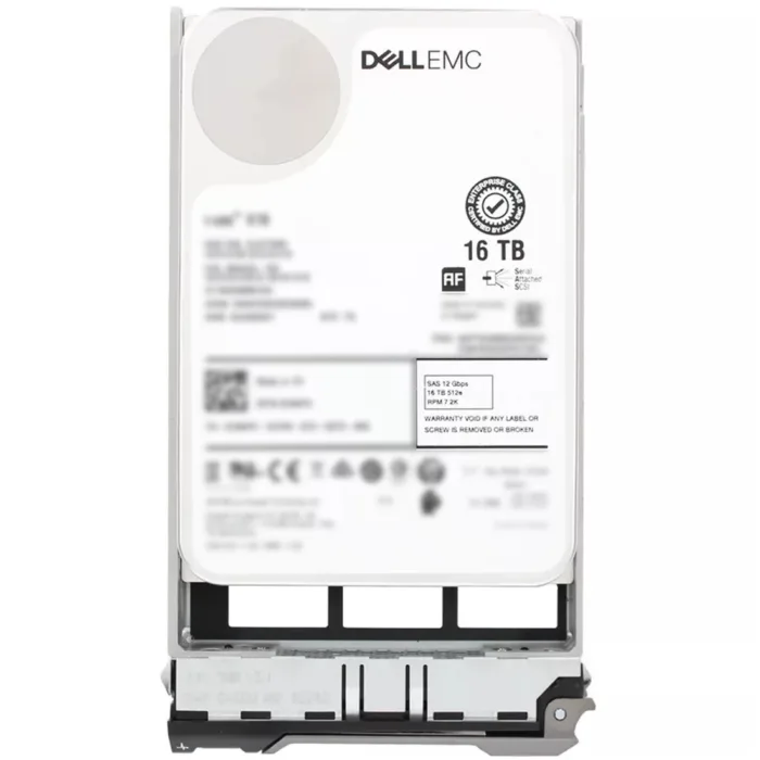 For Dell 400-BHIZ 16TB 7.2k 512E 3.5" 512MB NL SAS-12Gbps Hot Plug Hdd