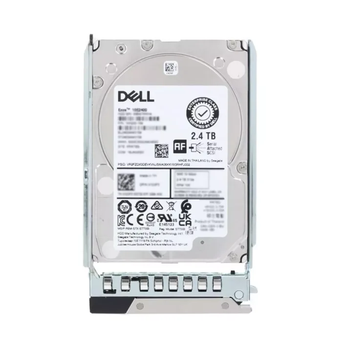 For Dell EMC 1PR1M 14G 2.4TB 10K SAS 12Gbps 512e Hot Plug Hard Drive with 14G Kit