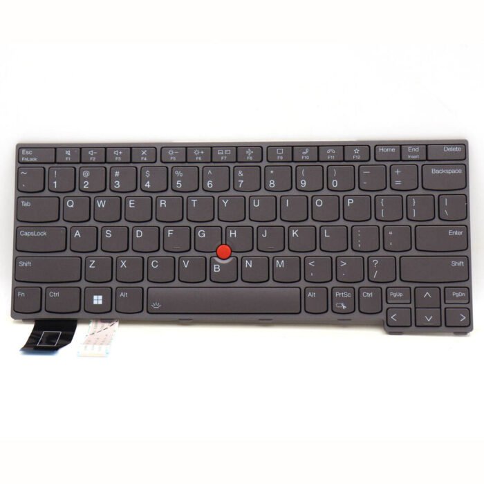 5N21H76871 Original Internal US Backlit Keyboard Grey for ThinkPad L13 Gen3 L13 Gen4