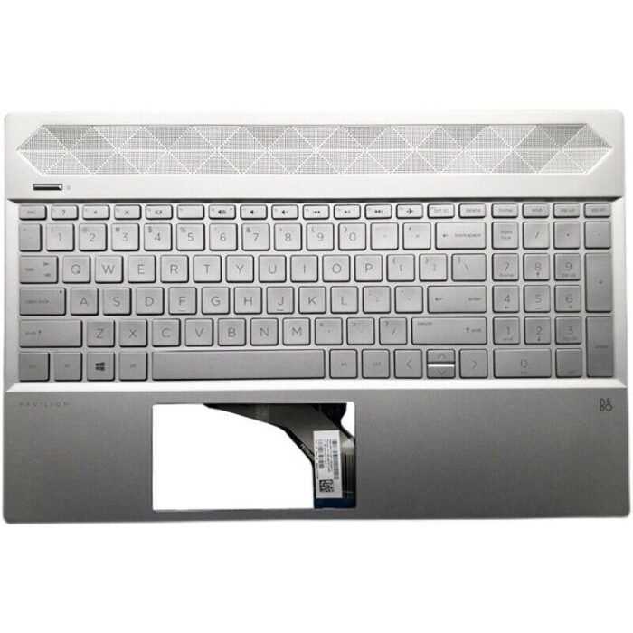 Original Palmrest Upper Case US Keyboard Non Backlit For HP 15-CS TPN-Q208 L35340-001