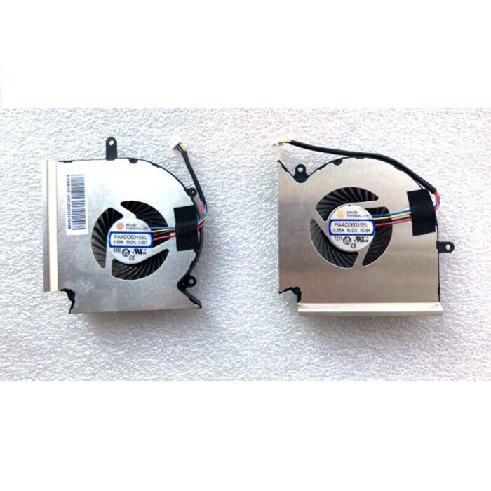 Original CPU GPU Cooling Fan For MSI GE63 GE73 GE63VR GE73VR 7RF 7RE MS-16P1 MS-17C1